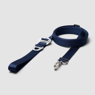 Adjustable Blue Nylon Dog Leash