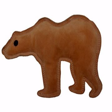 Bear Sued Leather Heavy Duty Dog Toys