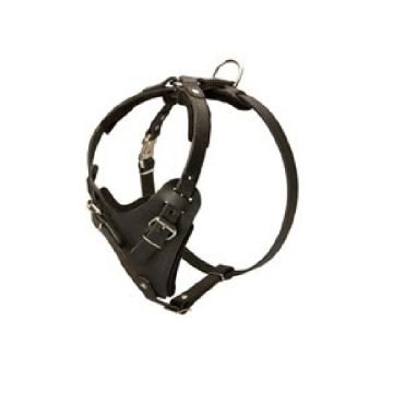 Cotton Hemp Body Fitting Dog Harness with Leash