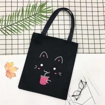 Fashion Cotton Canvas Cute Tote Bag