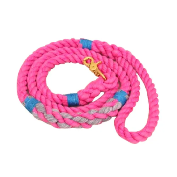 Handmade Twisted Cotton Rope Dog Leash