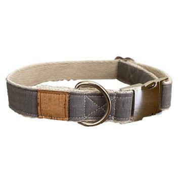 Hemp Neck Adjustable Puppy Dog Collar