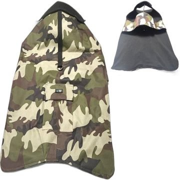Military Winter Dog Jacket for Large Dog